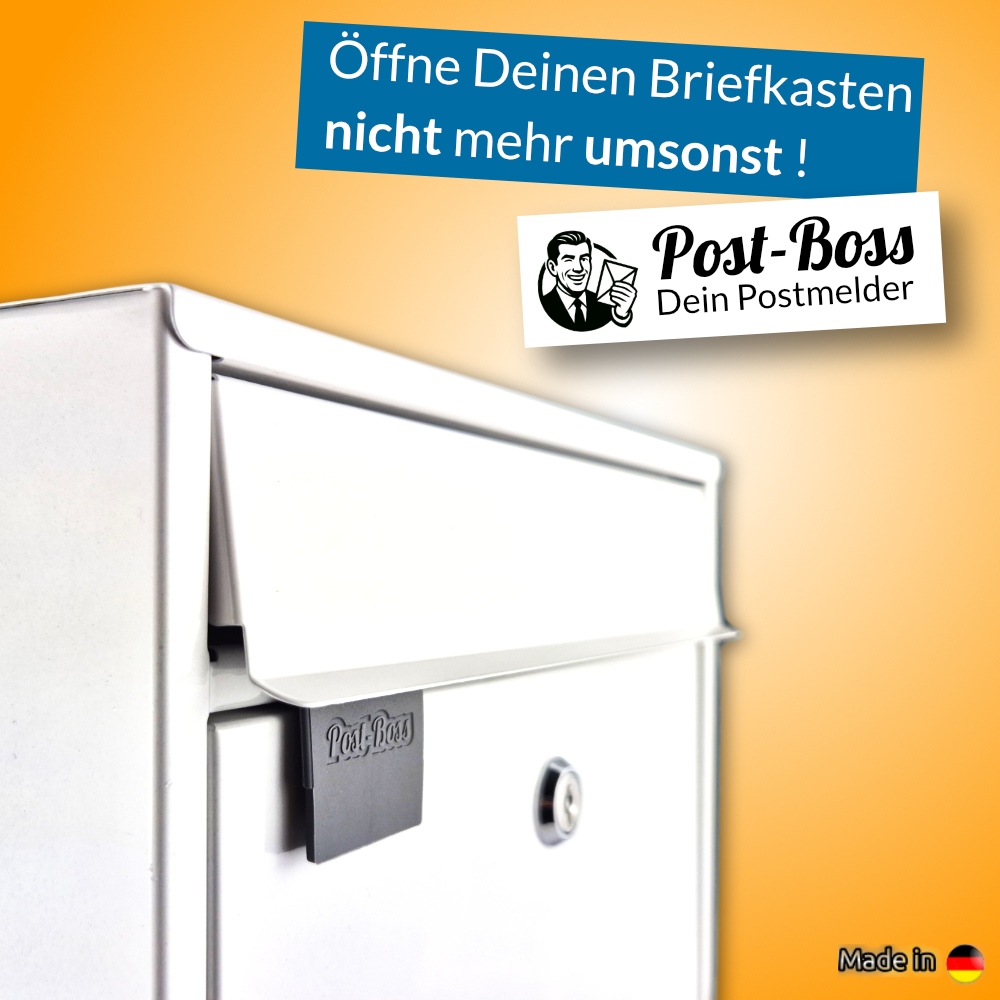 Post-Boss | Dein Postmelder | Grau