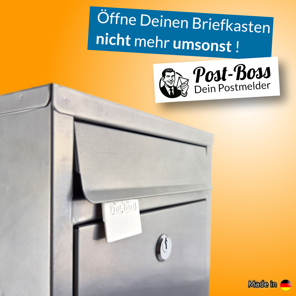 Post-Boss | Dein Postmelder | Weiß