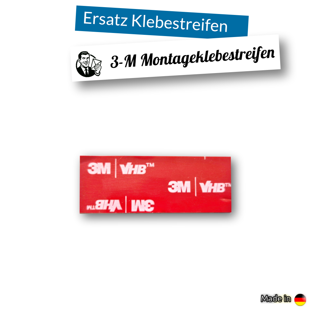 Ersatz - 3-M Montageklebestreifen